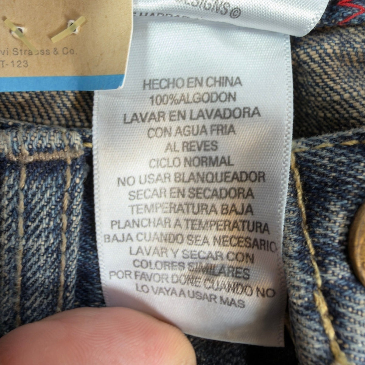 Levi's 511 Skinny Jeans Boys 7X Blue Denim NWT Modern Adjustable Waist C341