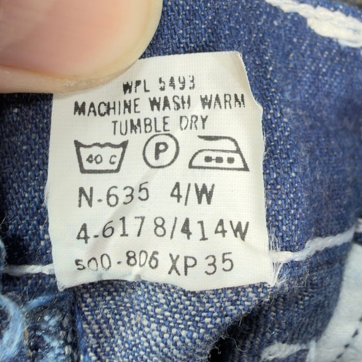 DeeCee Vintage 70s Jeans Youth 10 Reg Blue Flare USA Deadstock NWT