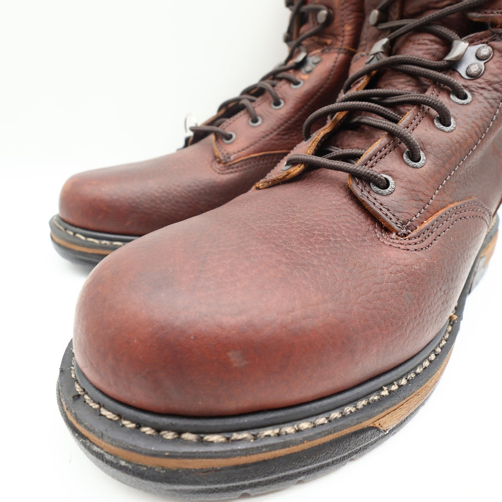 Rocky IronClad 5693 Work Boots Mens 12 M Brown Leather Waterproof NWT