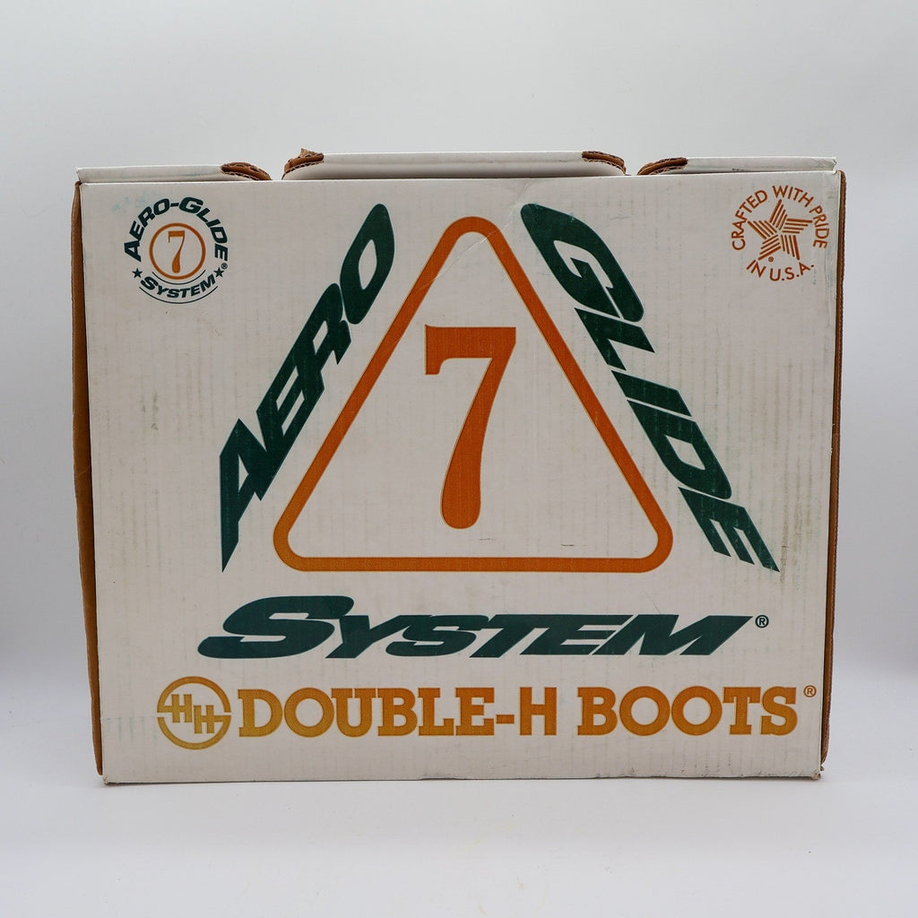 Double H Boondocker Work Boots Mens 9 EE Brown Leather NEW 2520 AeroGlide 7