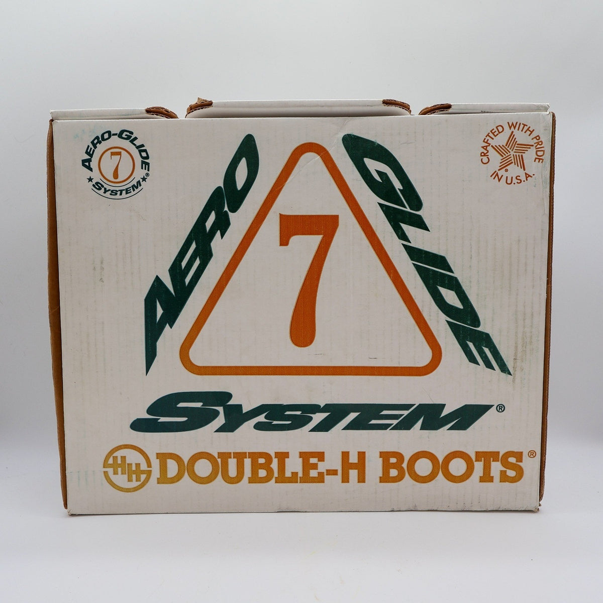 Double H Boondocker Work Boots Mens 9 EE Brown Leather NEW 2520 AeroGlide 7