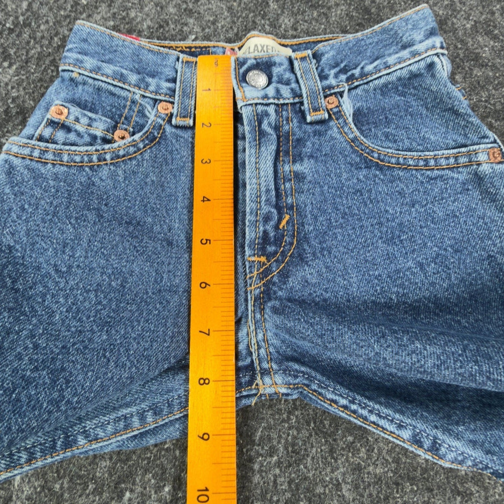 Levi's Vintage 90s Boys 4 Regular 550 Relaxed Fit Jeans Blue Denim NWT