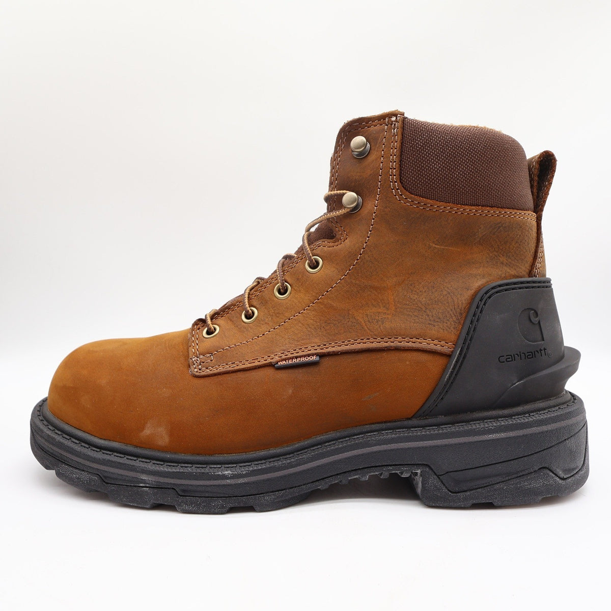 Carhartt Modern Ironwood Alloy Toe Work Boot Mens 10.5 Brown Leather New - take2supply