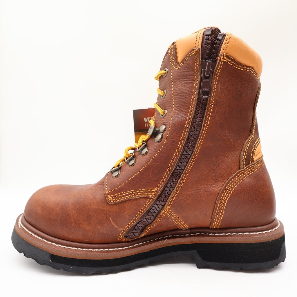 Dan Post Modern Waterproof Work Boots Mens 10.5 D Brown Leather NWT - take2supply