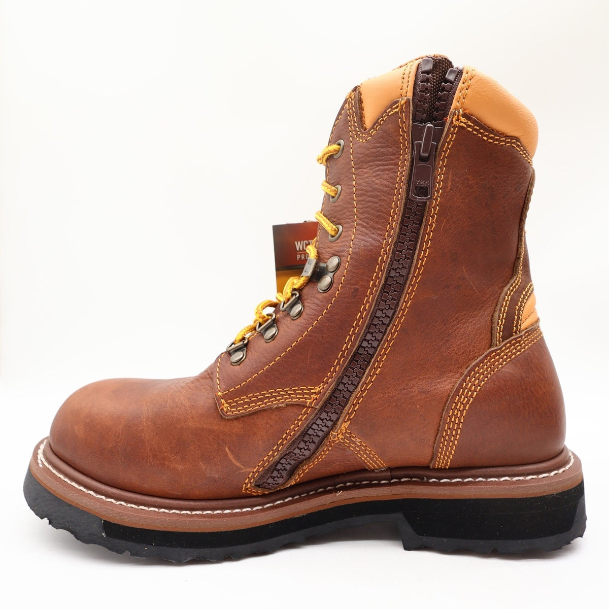Dan Post Modern Waterproof Work Boots Mens 10.5 D Brown Leather NWT - take2supply