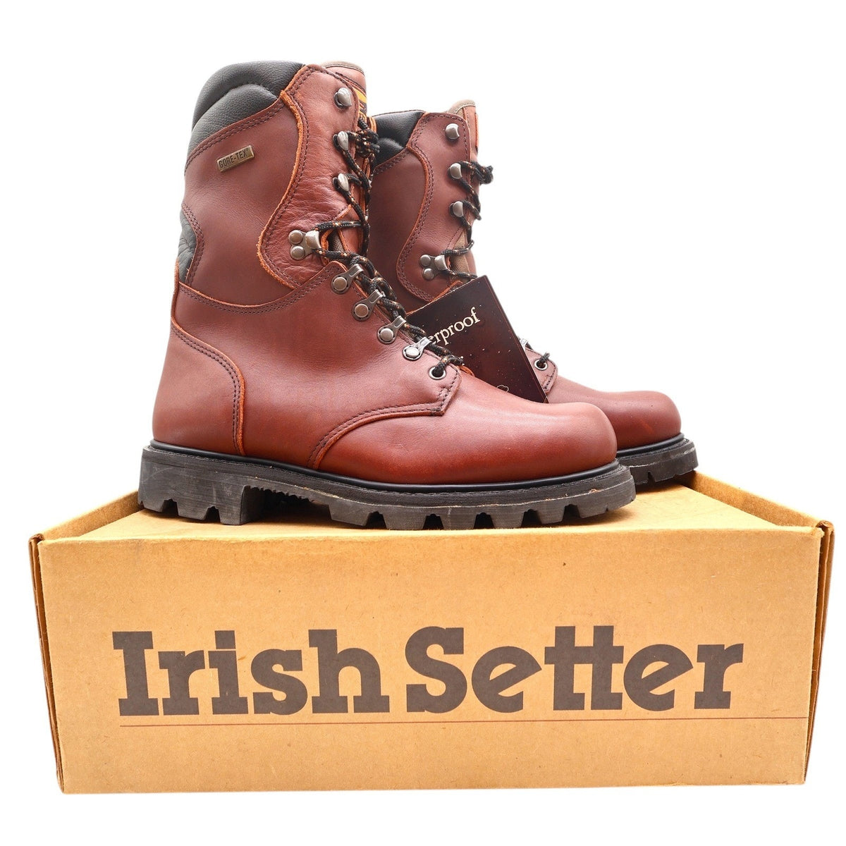 Irish Setter 828 Stag Gore-Tex Insulated Hunting Boots Men's 9D Brown NWT
