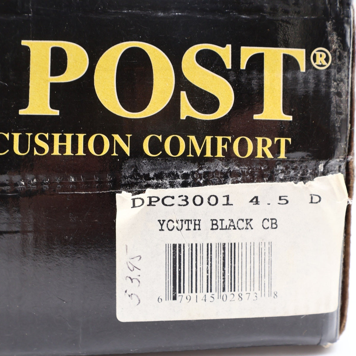 Dan Post Western Cowboy Boots Youth 4.5 D Black Leather Box NWT