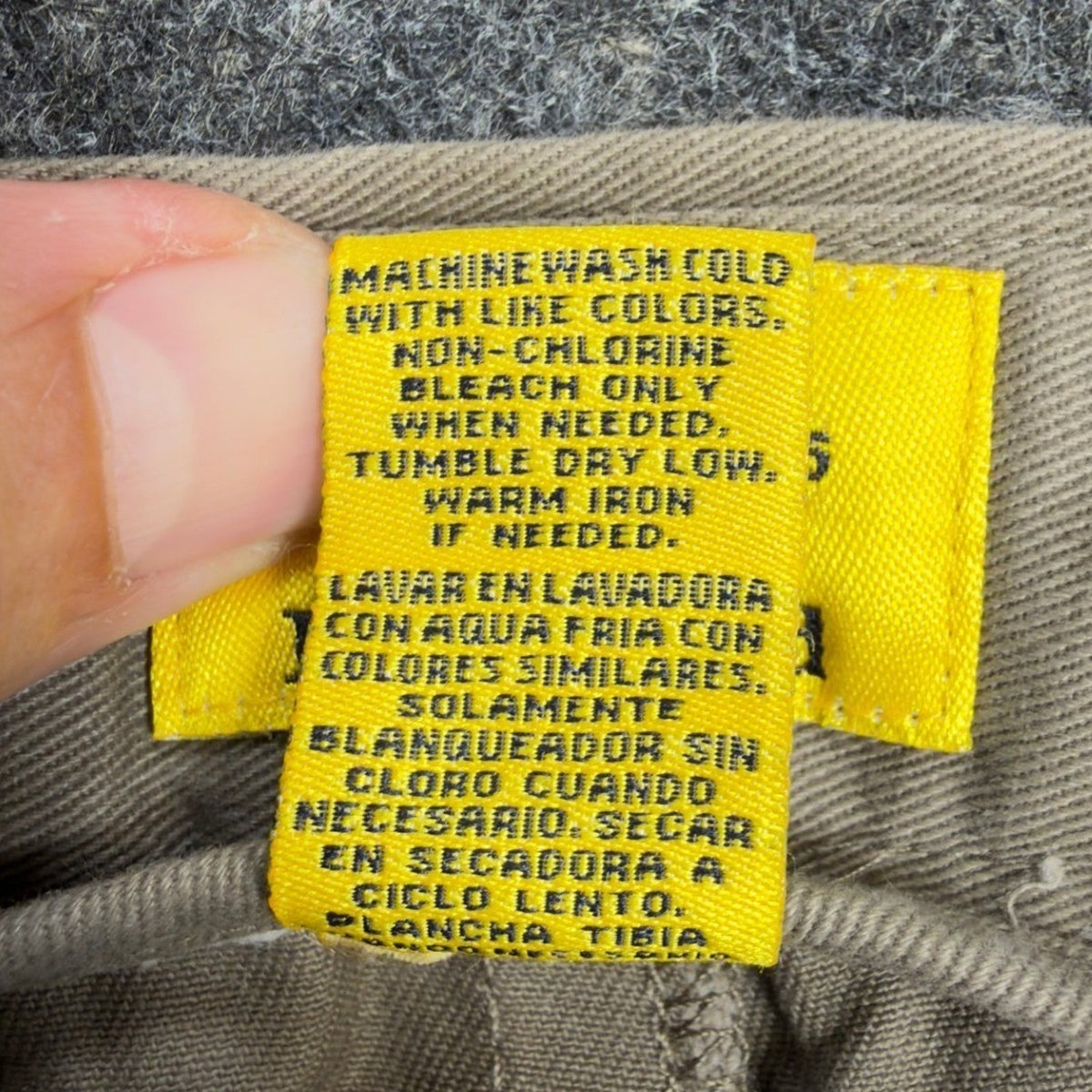 Duck Head Pants Mens 34x30 Flat Front Type 35 Original Classic Fit Olive Cotton
