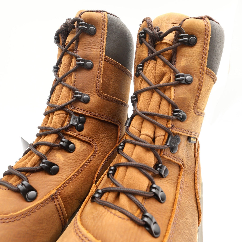 Wolverine Marauder 8 Work Boots Mens 8.5 Brown Leather Steel Toe NWT W02163