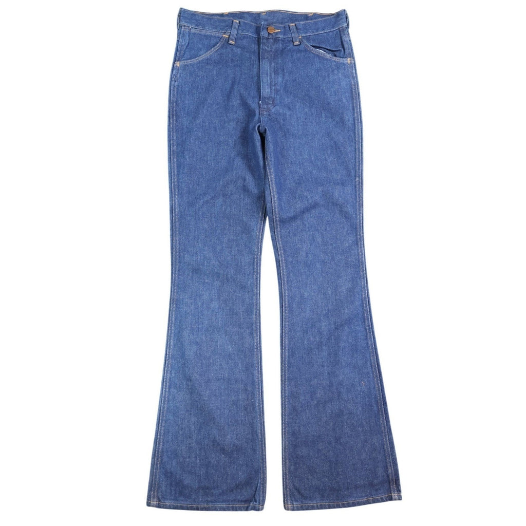 Maverick Vintage 70s Flare Jeans Mens 32XL Blue Cotton USA Made NOS NWT