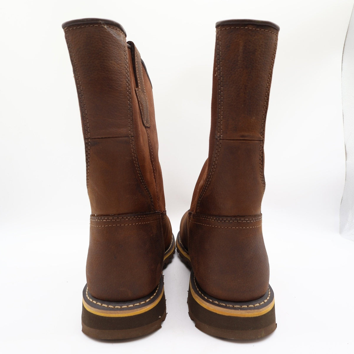 Carhartt Modern Work Boots Mens 12 M Brown Leather Safety Composite Toe NWT - take2supply