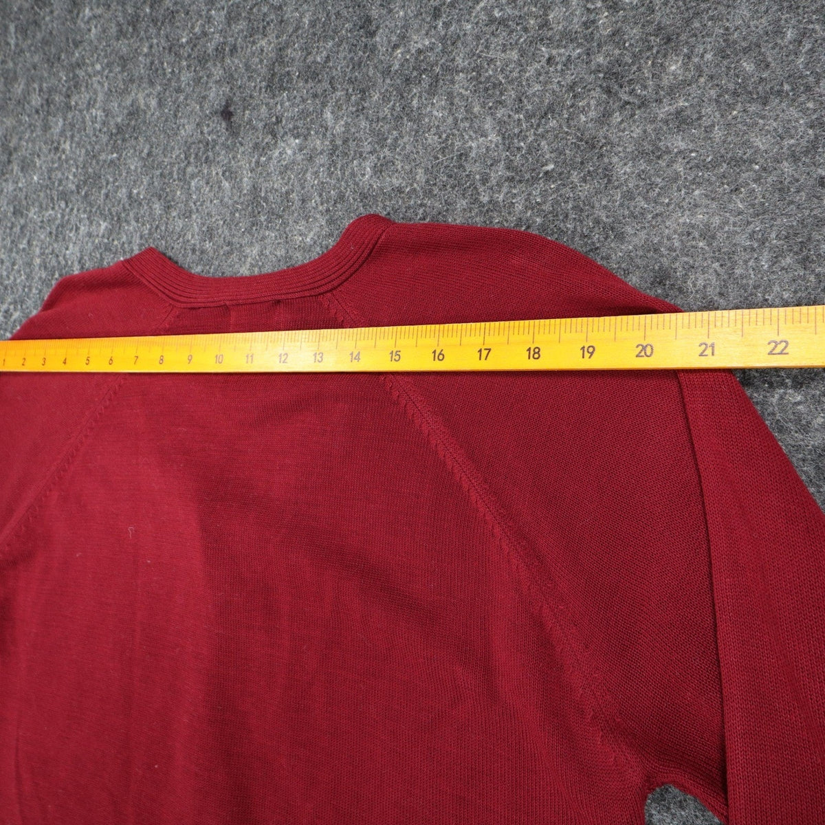 Southern Lady Cardigan Sweater Womens Small Vintage 90s Wine Red Acrylic 1W57