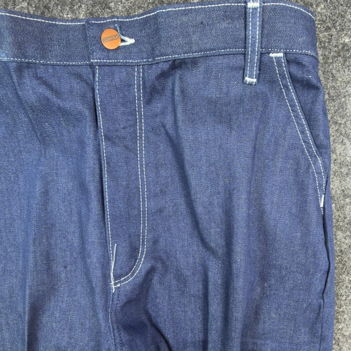 Lady Maverick Vintage 70s Jeans Misses 16 Blue Cotton High Rise NWT USA Made