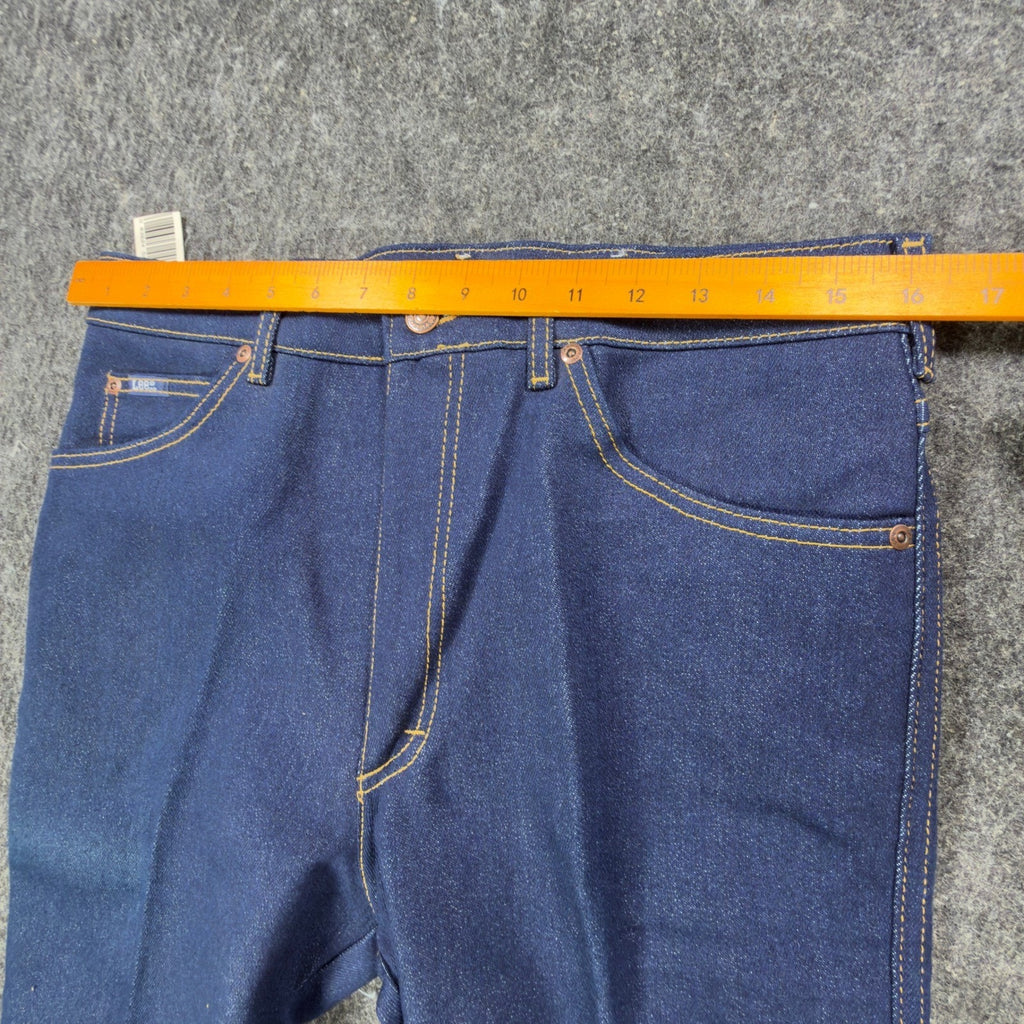 Lee Vintage 90s Riders Straight Leg Jeans Mens 33x36 Dark Indigo NWT Made in USA