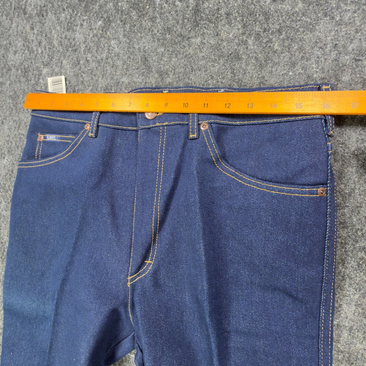 Lee Vintage 90s Riders Straight Leg Jeans Mens 33x36 Dark Indigo NWT Made in USA
