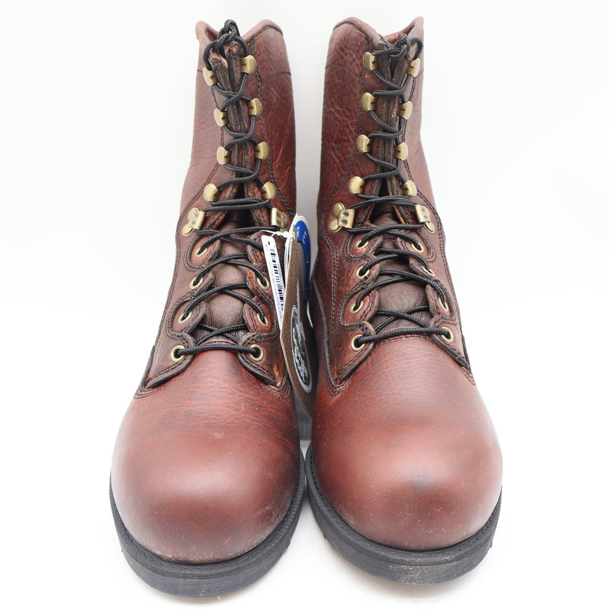 Georgia Boot Carbo-Tec 8" Work Boots Mens 11 M Brown Leather G8845 Deadstock