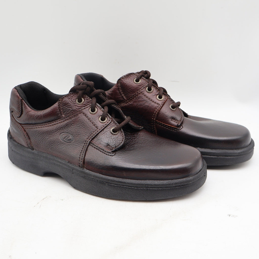 Dexter Aspen Oxford Mens 9.5 M Vintage Walnut Tumbled Leather USA Made C260-2