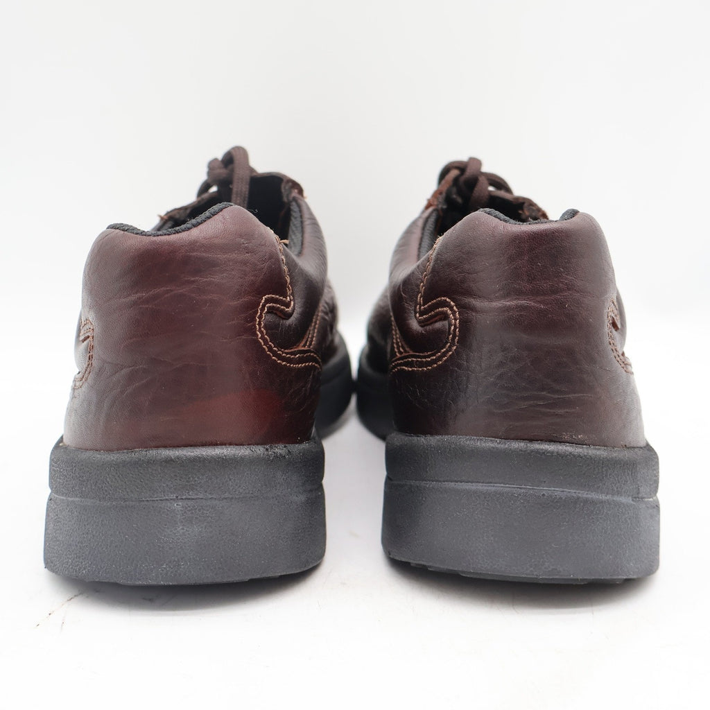 Vintage 90s Dexter Aspen C260-2 Walnut Tumbled Leather Oxfords Men's 10.5M USA Deadstock