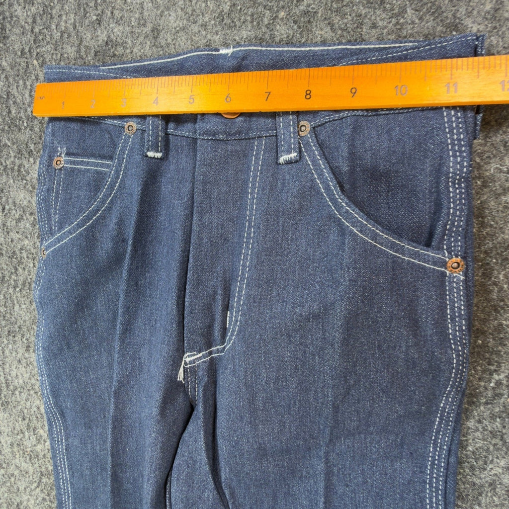 Maverick Vintage 70s Jeans Boys 12 Slim Blue Straight Leg NWT NOS