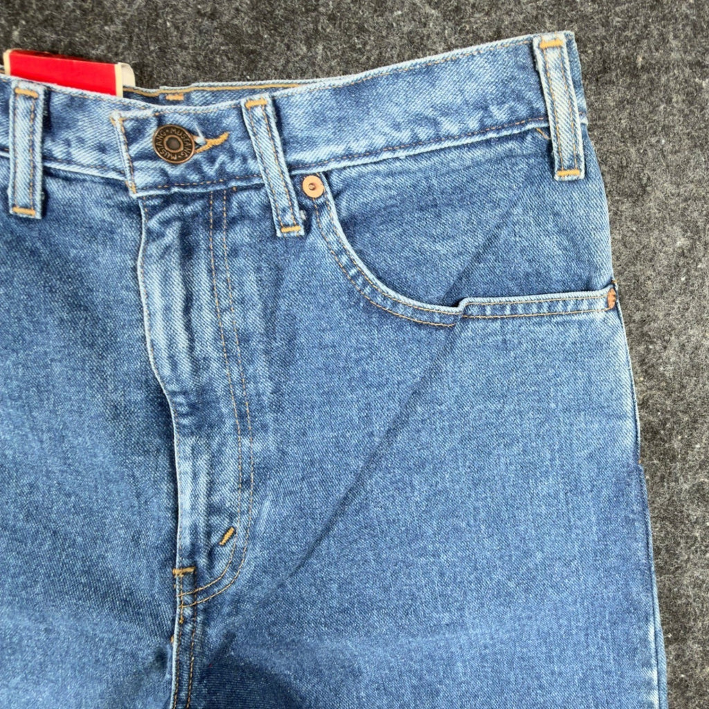 Mustang Vintage 90s Model 415 Jeans Mens 31x34 Blue Cotton NWT Deadstock