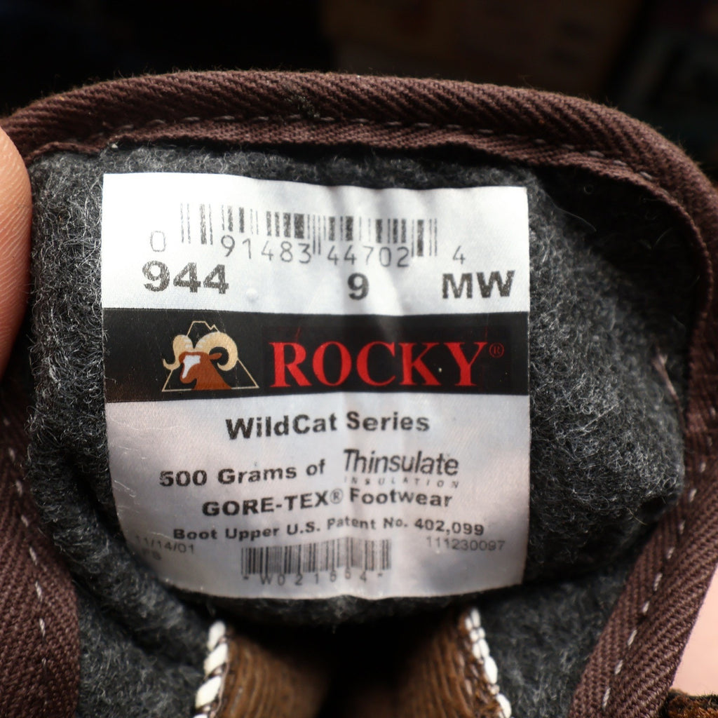 Rocky 944 WildCat 8" Hunting Boots Mens 9 MW Camo GORE-TEX NWT
