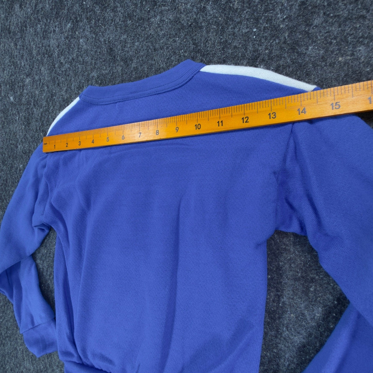 TMNT Vintage Sweatshirt Boys L 7 White Blue 80s 90s Made in USA Graphic