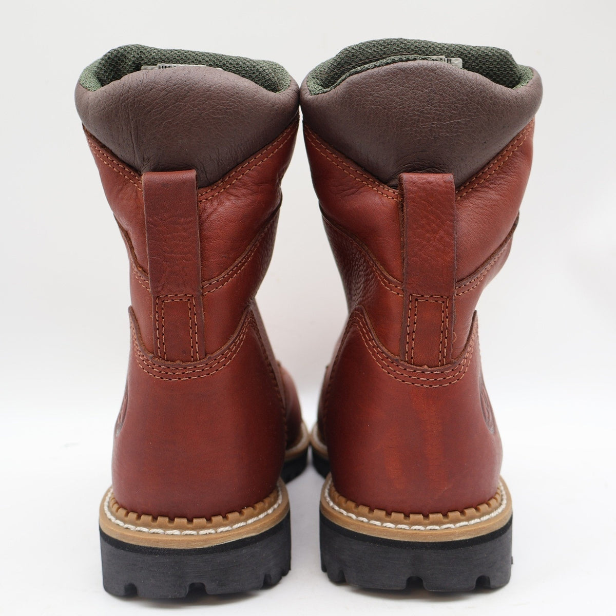 Georgia Boot Hammer Work Boot Mens 9.5 Brown Leather Steel Toe Waterproof G8388