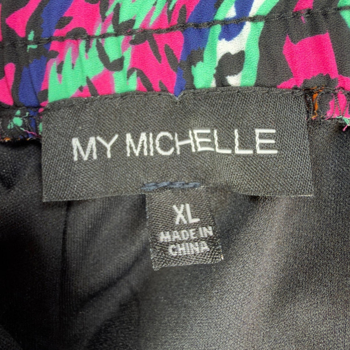 My Michelle Modern Tribal Print Shorts Juniors XL Multi Polyester NWT
