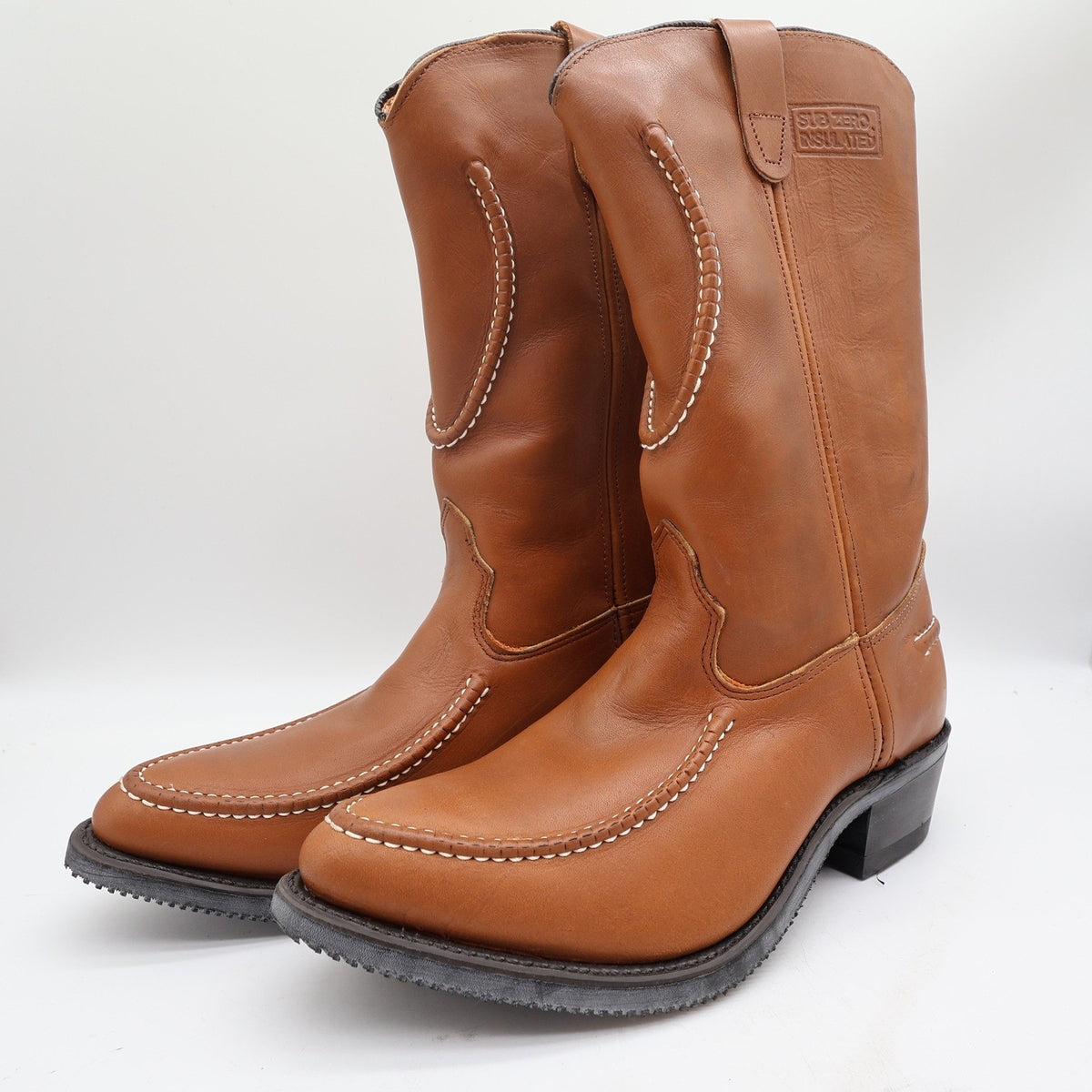 Double-H 90s Vintage Sub Zero Insulated Boots Mens 9 EE Brown Leather NEW