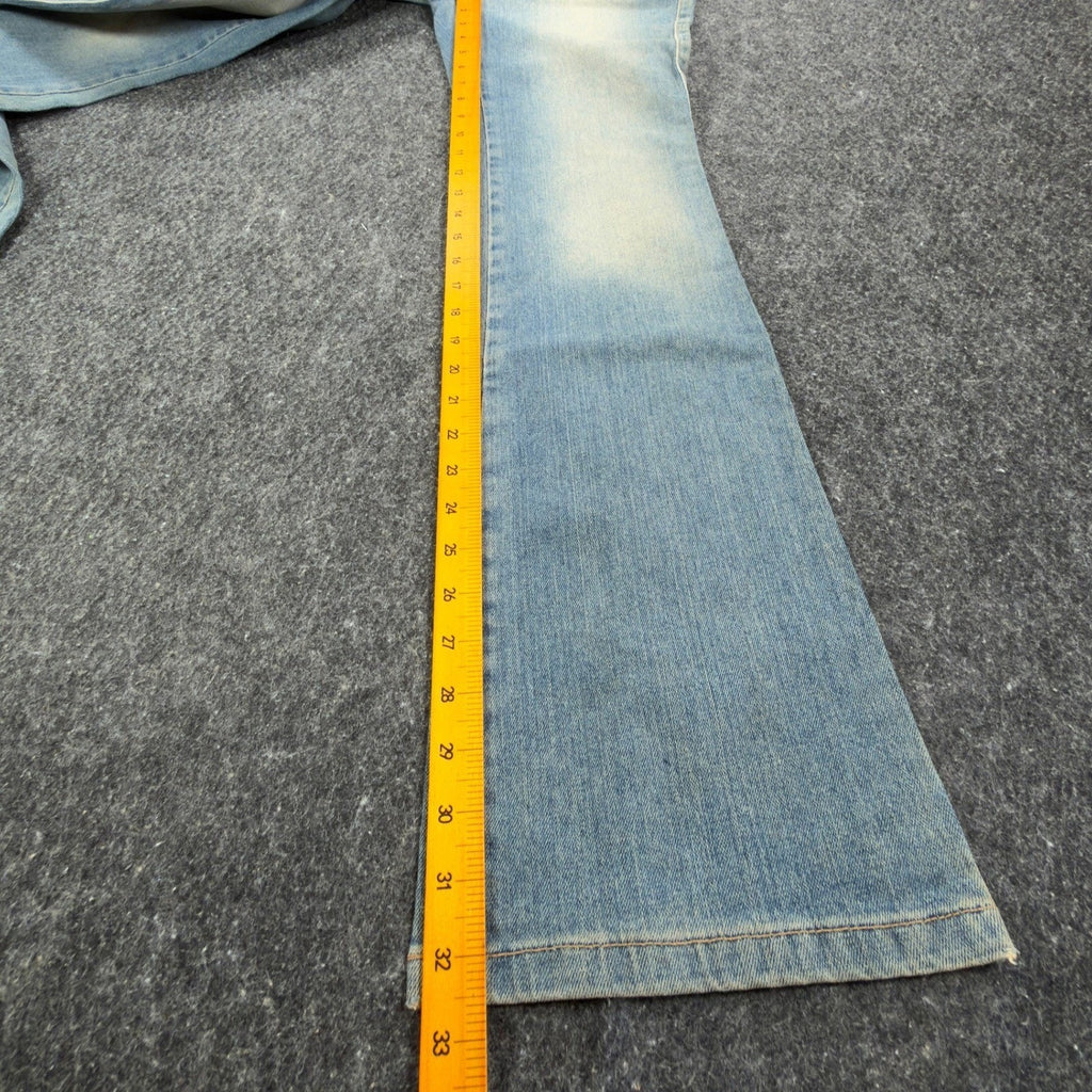 Tommy Jeans Jill Jean Womens 5R Y2K Light Wash Denim Bootcut Flare NWT - take2supply