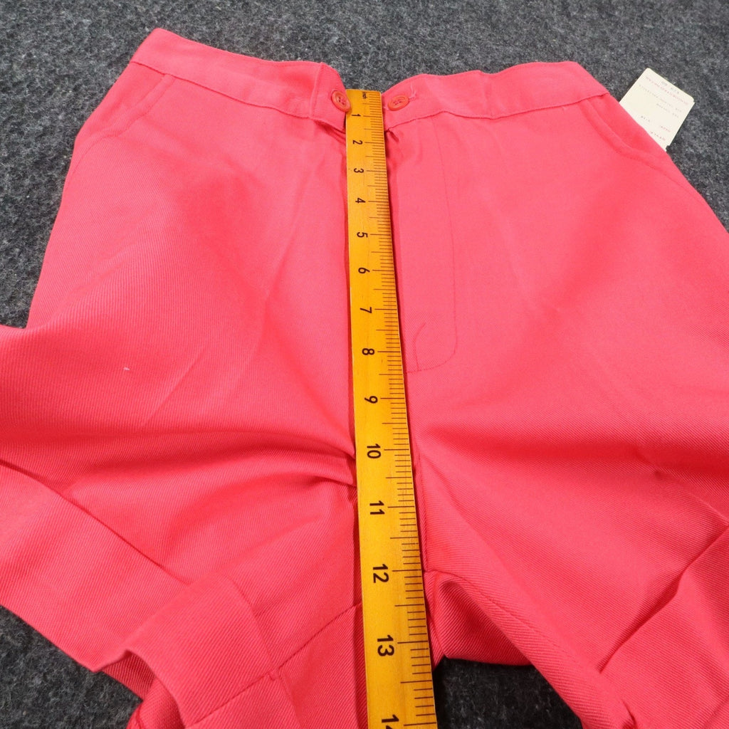 Daggonits Shorts Womens 9/10 Vintage 80s Pink Cotton Blend Deadstock High Rise