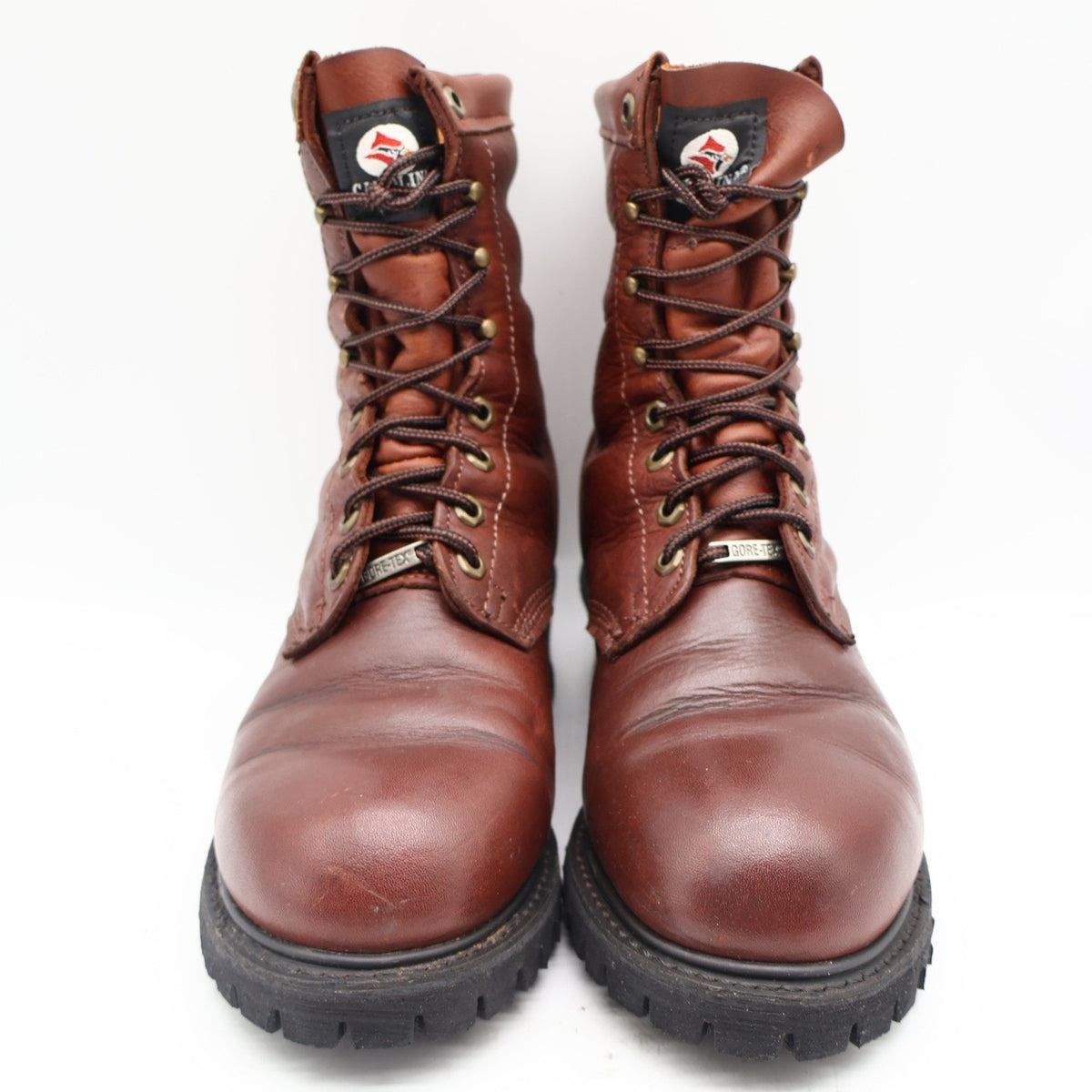Carolina Logger Boots Mens 9 D Vintage Brown Leather GORE-TEX Insulated 7007 USA