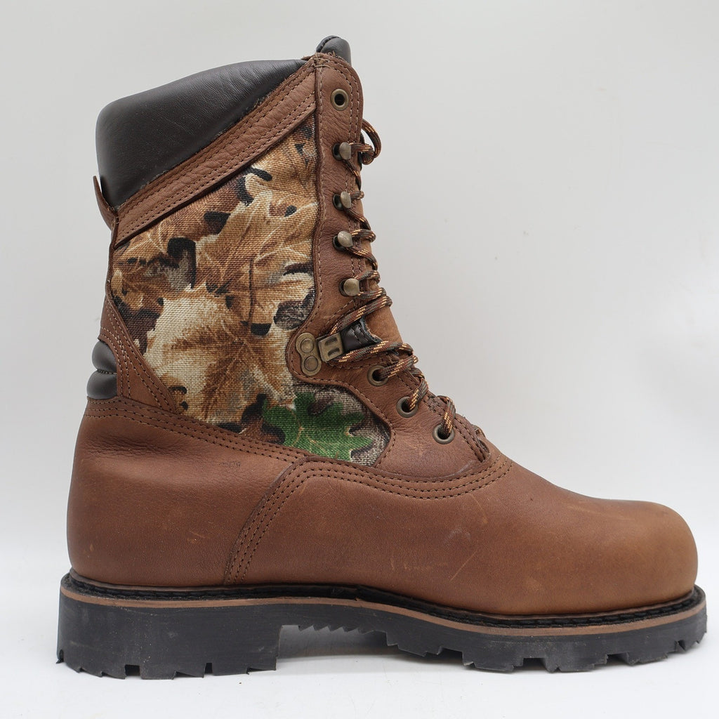 Lake of the Woods Hunting Boots Mens 9.5 D Vintage USA Camo 800g Thinsulate 5263 - take2supply