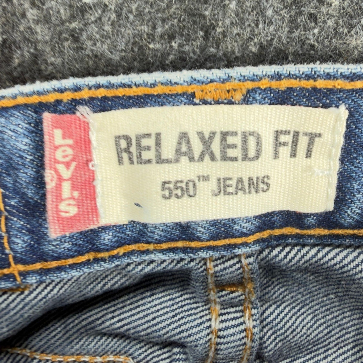 Levi's Vintage 90s Boys 4 Regular 550 Relaxed Fit Jeans Blue Denim NWT