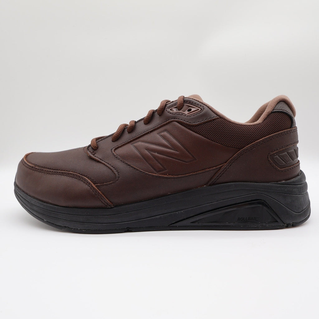 New Balance 928v2 Mens 10.5 Brown Leather Walking Shoes MW928BR2 Rollbar NEW