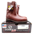 Double-H 3730 Boots Mens 11EE Brown Leather AG7 Ranchwell EH Made in USA NWT