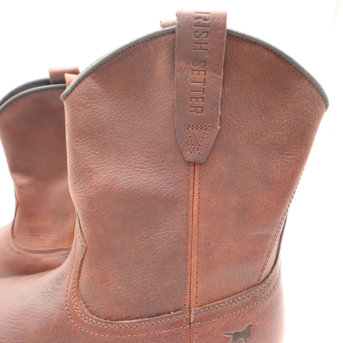 Irish Setter Ashby Work Boots Mens 13 E2 Brown Leather Aluminum Toe 83908 NEW