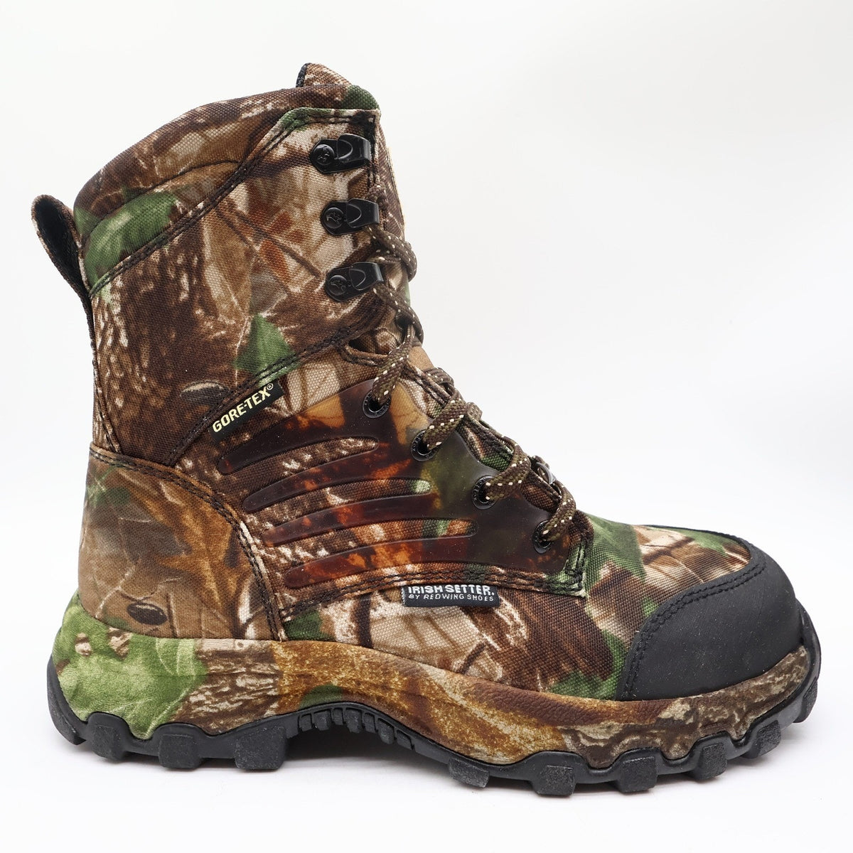 Irish Setter Boots Mens Size 9 D Shadow Trek Gore-Tex Camo Hunting 3858 NIB - take2supply