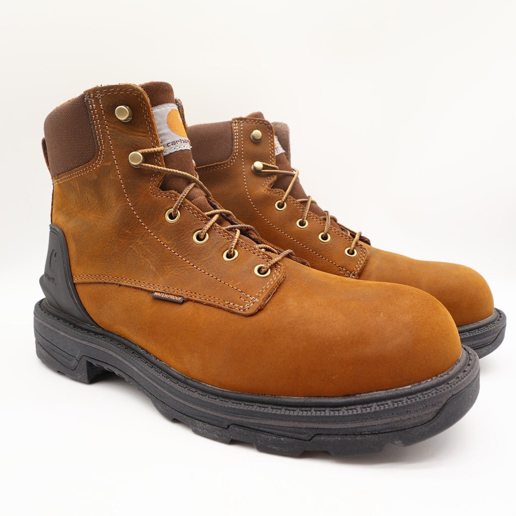 Carhartt Modern Ironwood Work Boots Mens 12 M Brown Leather Alloy Toe NWT - take2supply
