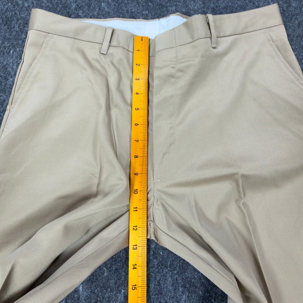 Elderado Vintage 70s Dress Pants Mens 34x32 Tan Twill Slacks Excellent - take2supply