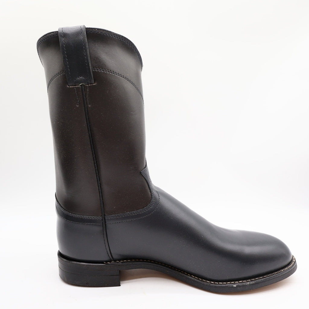 Justin Diamond J Boots Mens 9 D Vintage Grey Kipskin Leather Western 3025M NEW