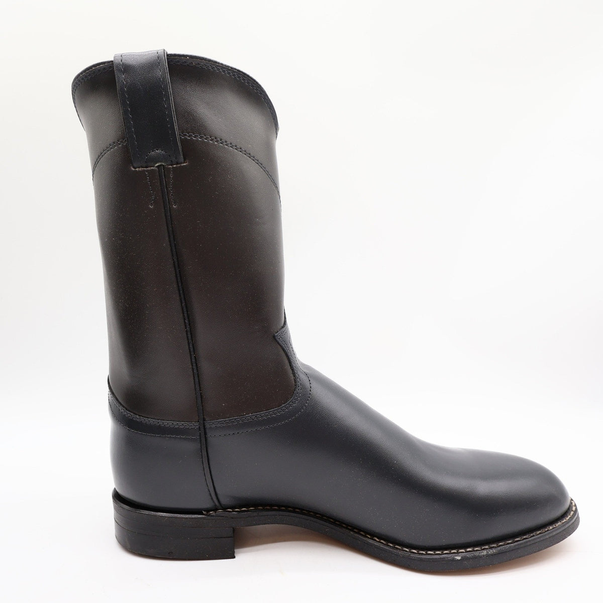 Justin Diamond J Boots Mens 9 D Vintage Grey Kipskin Leather Western 3025M NEW
