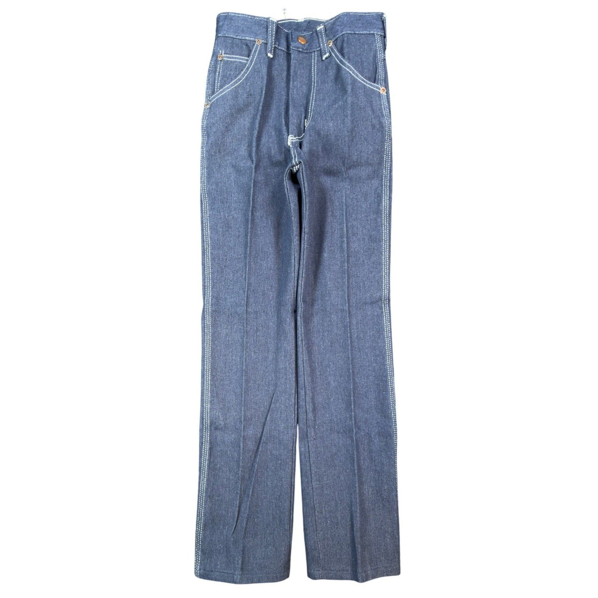 Maverick Vintage 70s Jeans Boys 12 Slim Blue Straight Leg NWT NOS