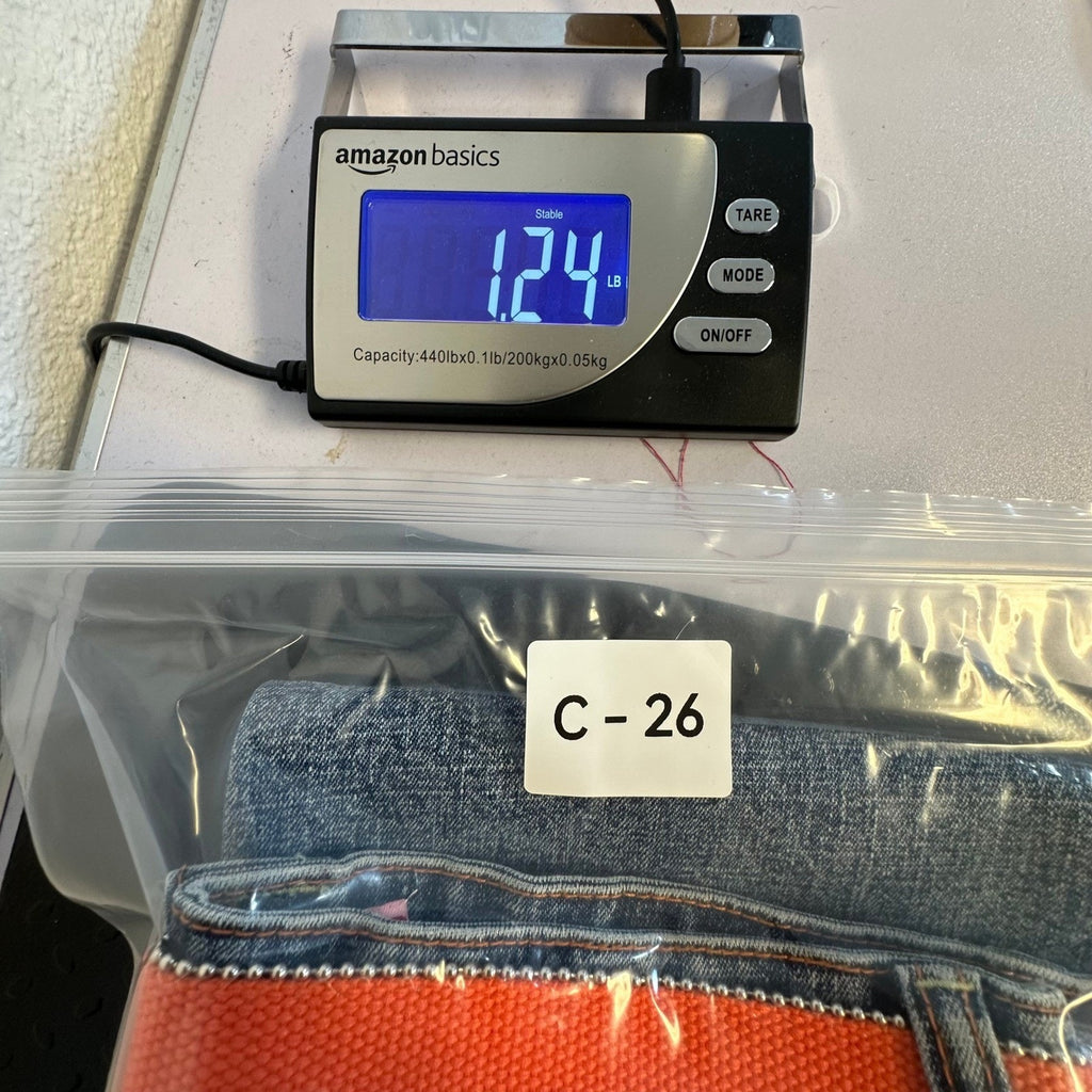 US Polo Assn Vintage Y2K Flare Jeans Girls 14 Blue Denim Orange Belt NWT