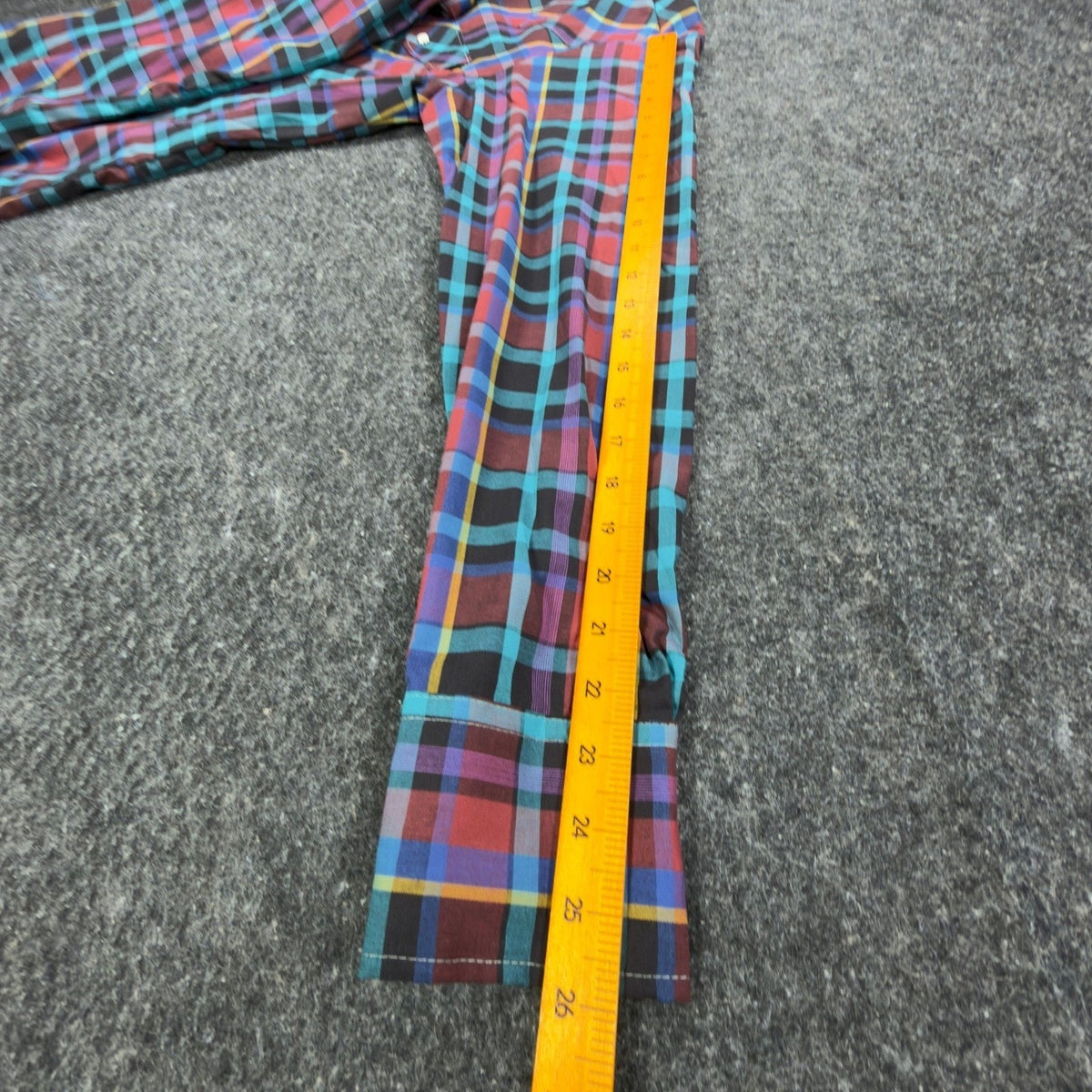 Saddle King Vintage Pearl Snap Shirt Mens 15.5 35 Multicolor Plaid NWT USA Made - take2supply