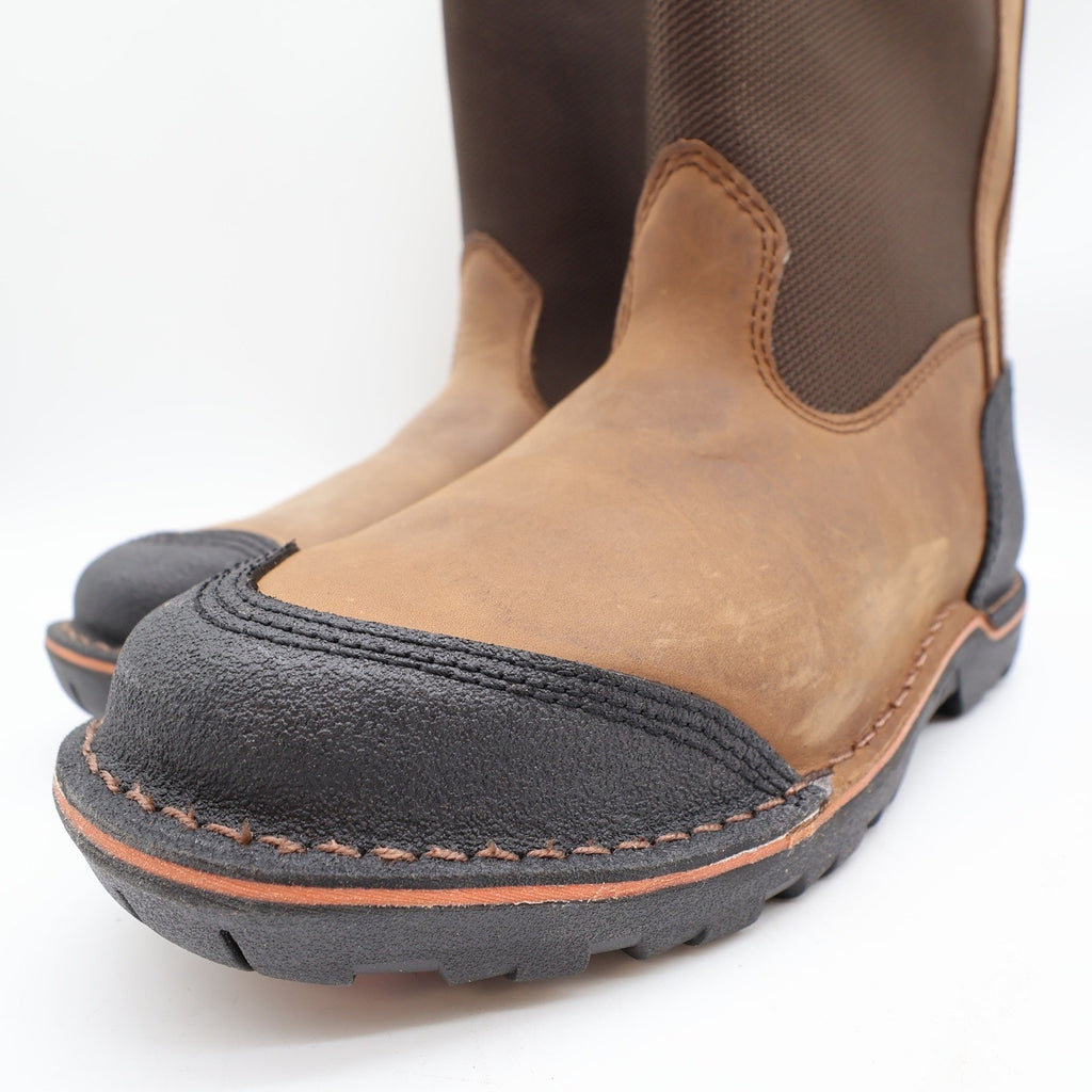 Worx by Red Wing 5715 Steel Toe Boots Mens 8 Brown Leather New In Box - take2supply