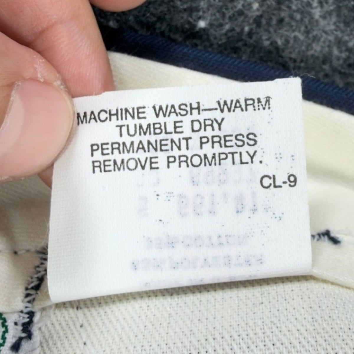 Key Imperial Vintage 70s Pants Mens 34x36 Navy Blue Deadstock 661.41N NEW
