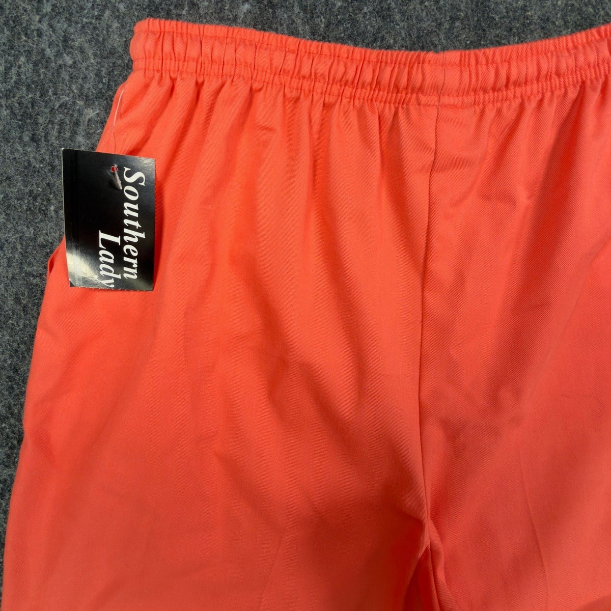Southern Lady Vintage 90s Shorts Womens L Orange Cotton Blend NWT - take2supply