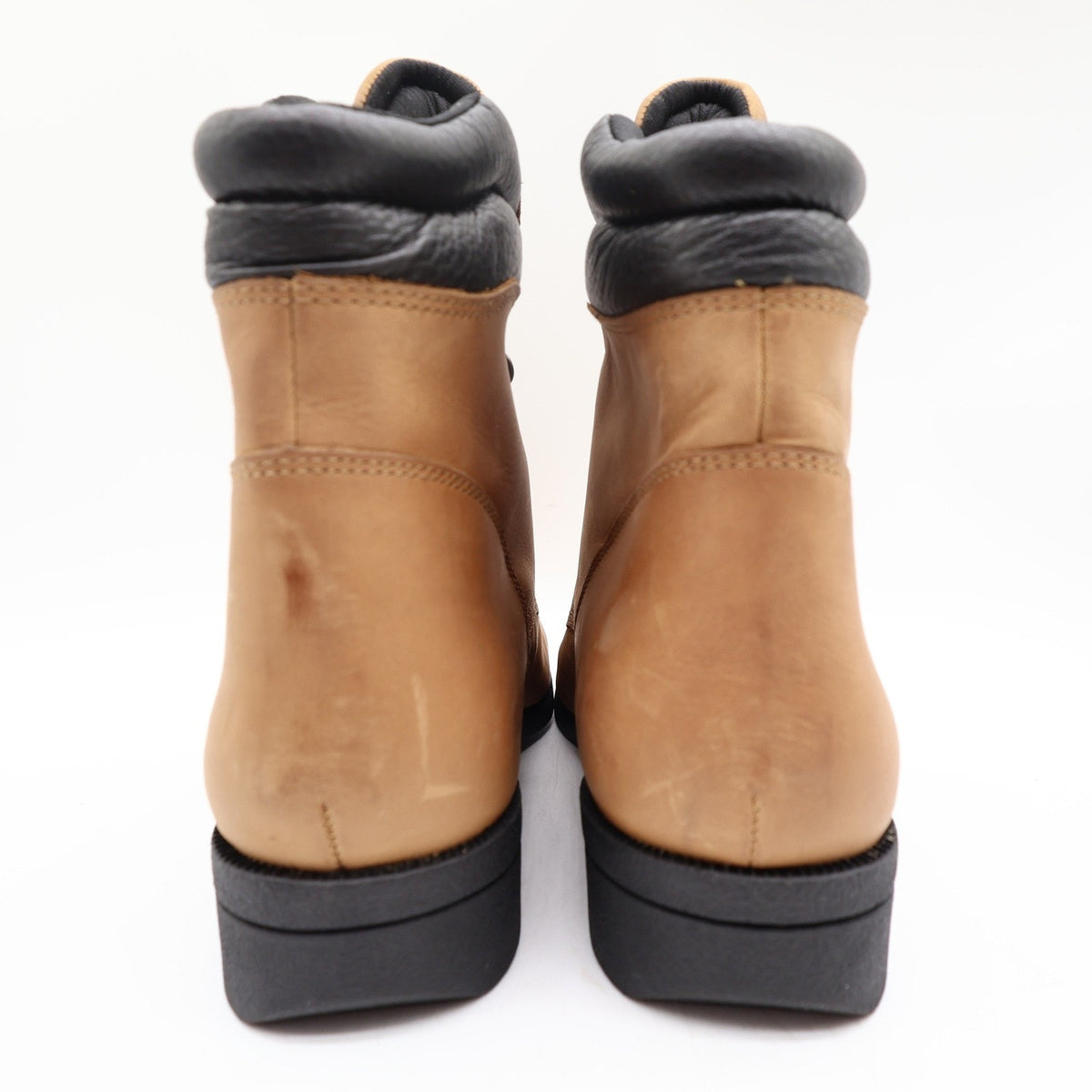 Laredo 551 Kiltie Lace-Up Western Boots Women's 9 Tan Leather NWT Deadstock