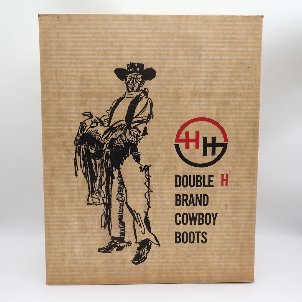 Double H 1927 Cowboy Boots Mens 11 D Brown Leather Western Deadstock NEW